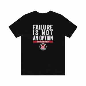 FRF “Failure Is Not an Option” Unisex Jersey Short Sleeve Tee