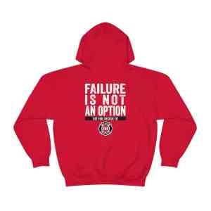 FRF “Failure Is Not an Option” Unisex  Hooded Sweatshirt