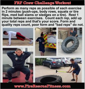 crew challenge workout