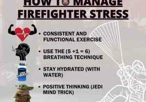 BEST WAYS TO MANAGE FIREFIGHTER AND FIRST RESPONDER STRESS.