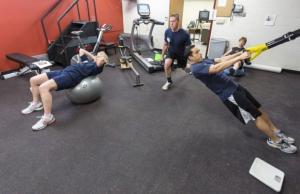 firefighter crew workout to relieve stress. Exercise to help combat firefighter stress.