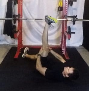 straight leg raise stretch