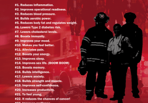 reasons for first responders to exercise