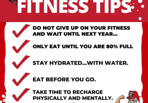 HOLIDAY FITNESS TIPS INFO