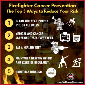 best ways to reduce firefighter cancer
