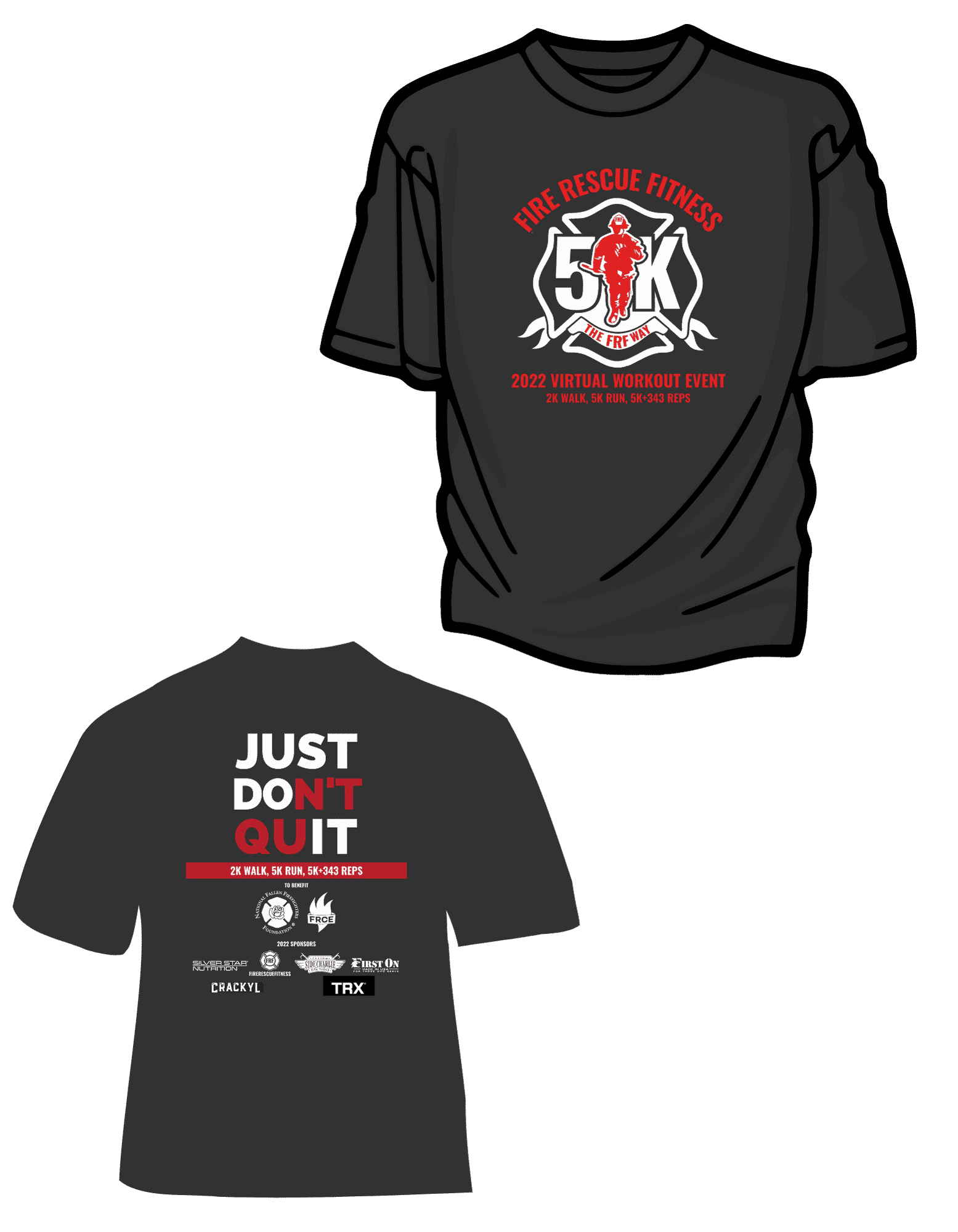 Registeration includes a T-shirt or Sweatshirt