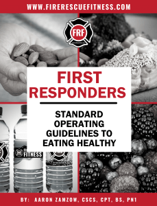 sogs to eating healthy first responders cover